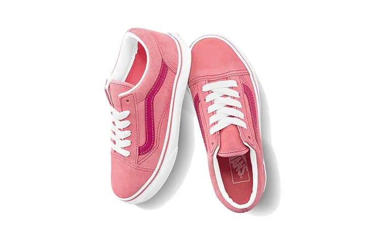 Vans Old Skool Uşaq Skeyt Ayaqqabısı Açıq Çəhrayı 6