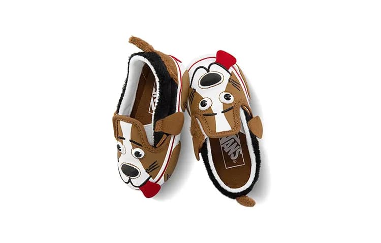 Vans Slip-on V Uşaq Skeyt Ayaqqabısı Qəhvəyi 5
