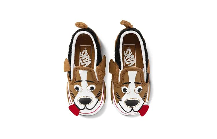 Vans Slip-on V Uşaq Skeyt Ayaqqabısı Qəhvəyi 3