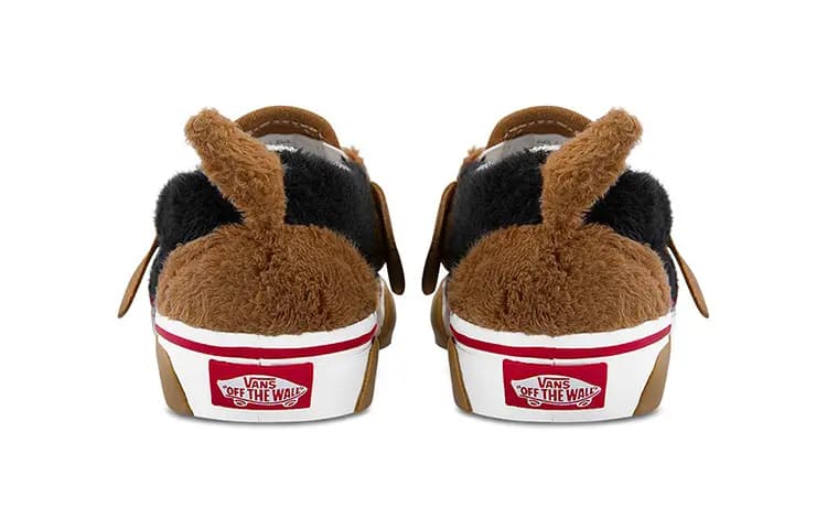 Vans Slip-on V Uşaq Skeyt Ayaqqabısı Qəhvəyi 4