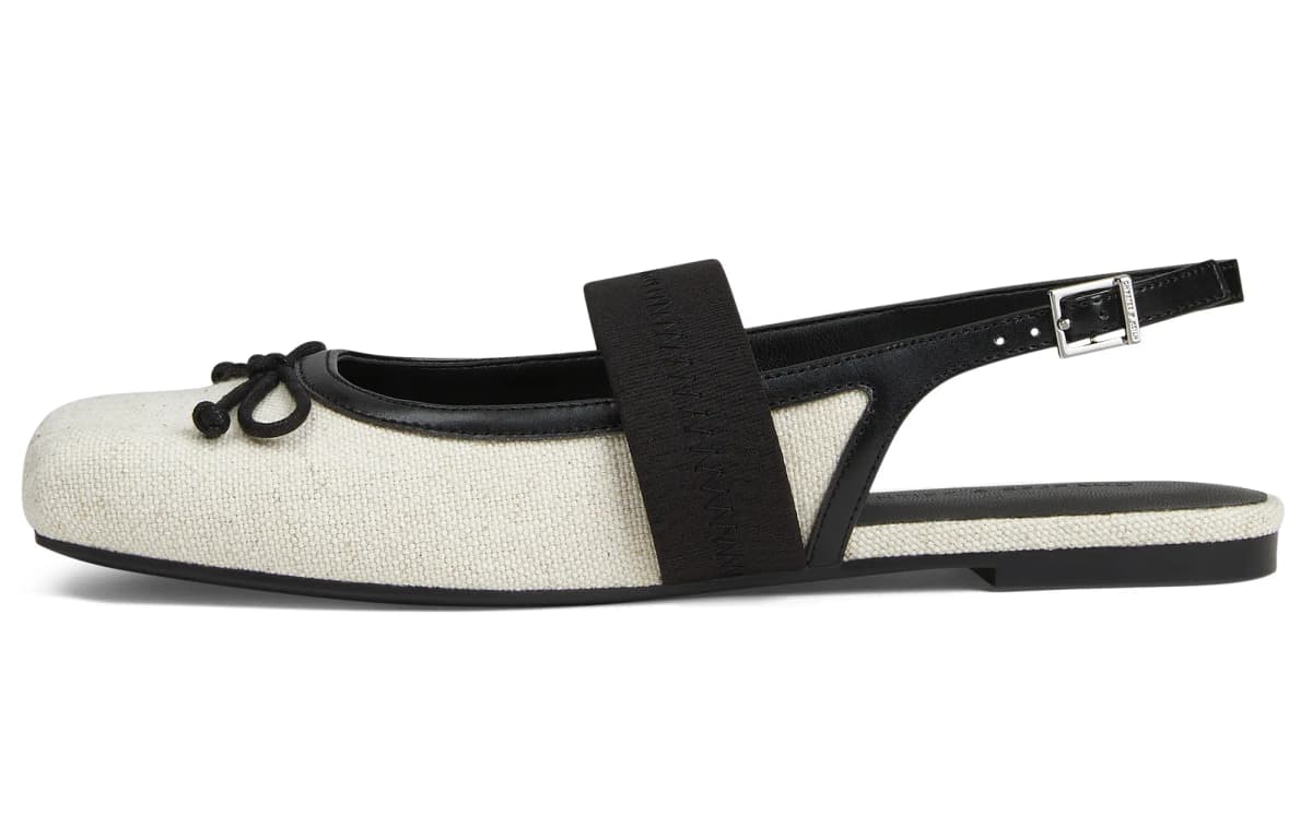 CHARLES&KEITH Qadın Səndəli 0.8sm Bej/Qara