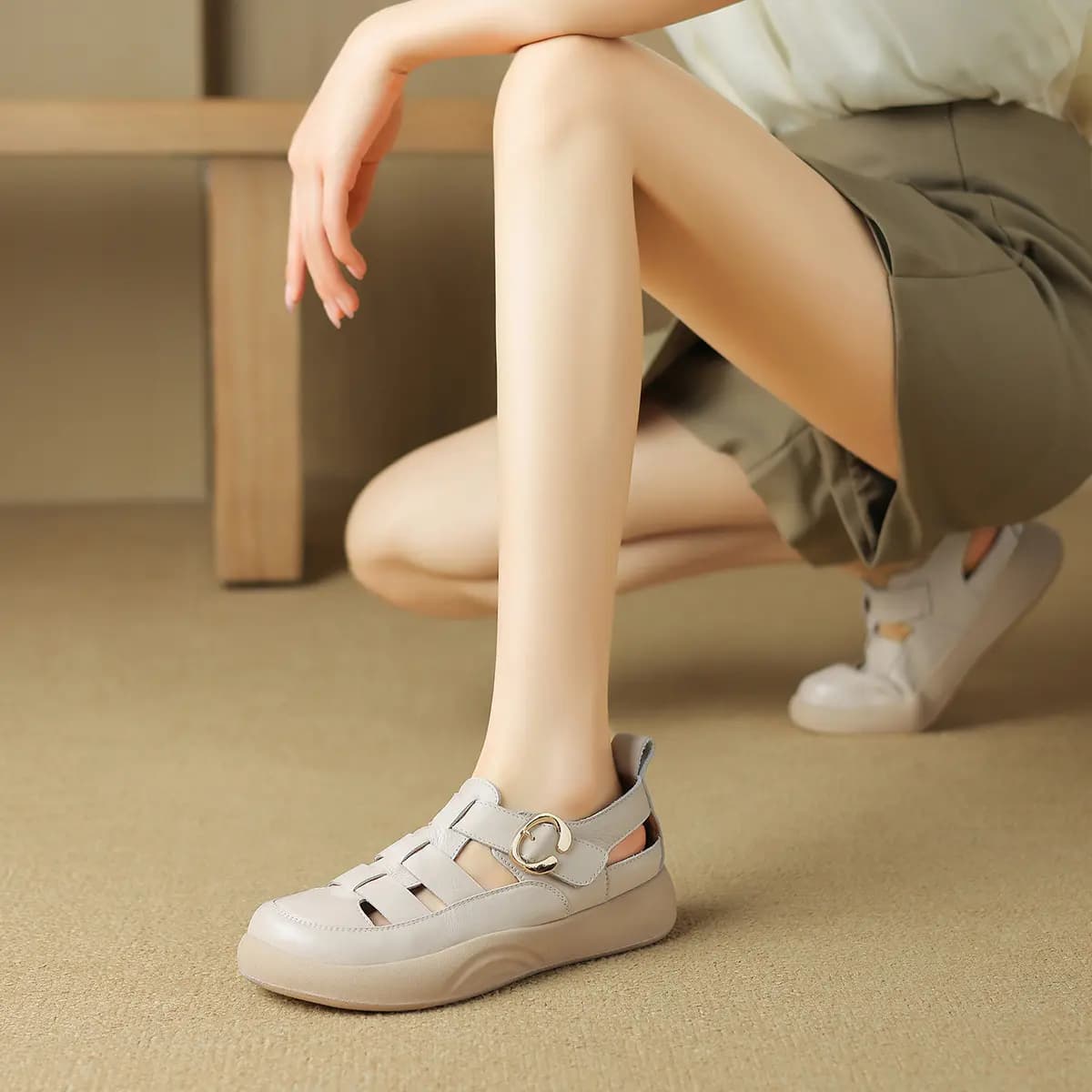 D:FUSE SCANDINAVIA Roman Sandals Women's 13