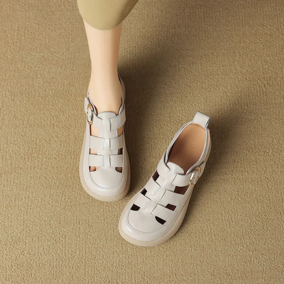 D:FUSE SCANDINAVIA Roman Sandals Women's 12