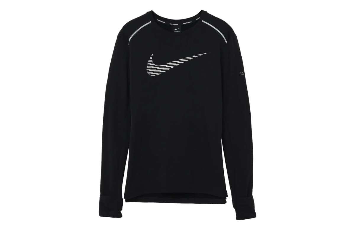 Nike Therma Element İdman Köynəyi Kişi Qara