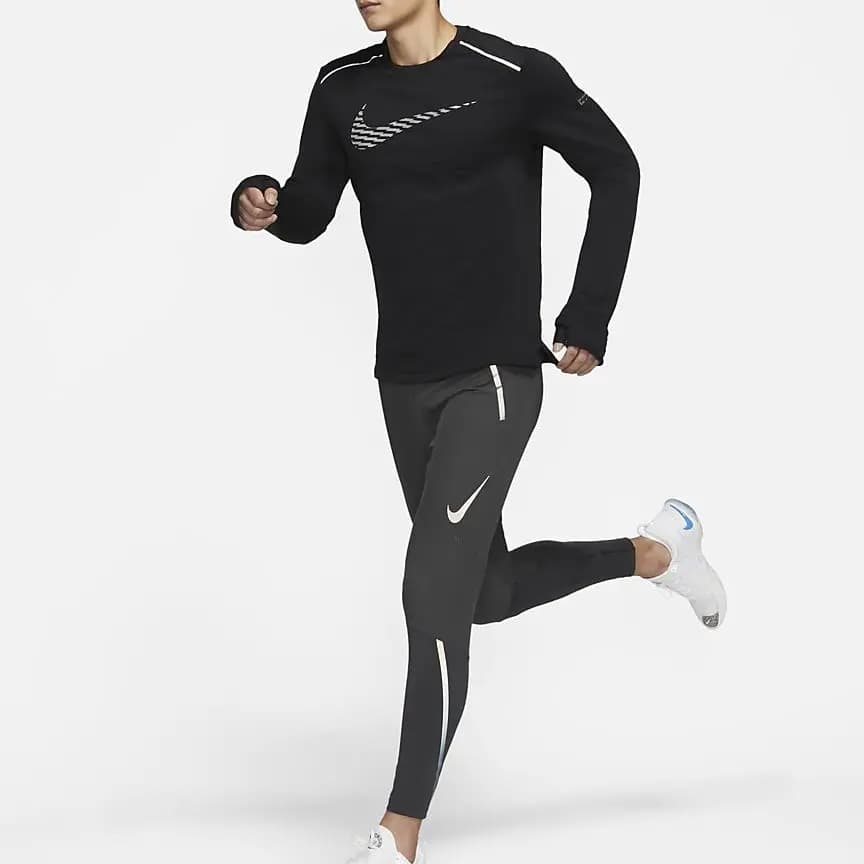 Nike Therma Element İdman Köynəyi Kişi Qara 5