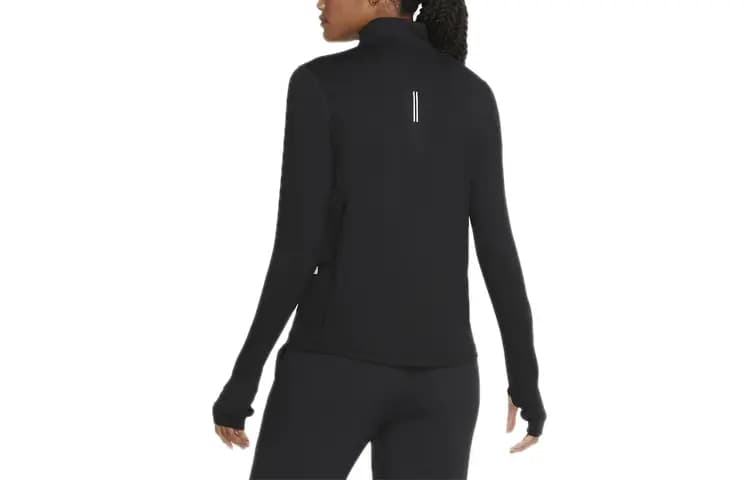 Nike Element Qadın İdman Üstü Qara 4