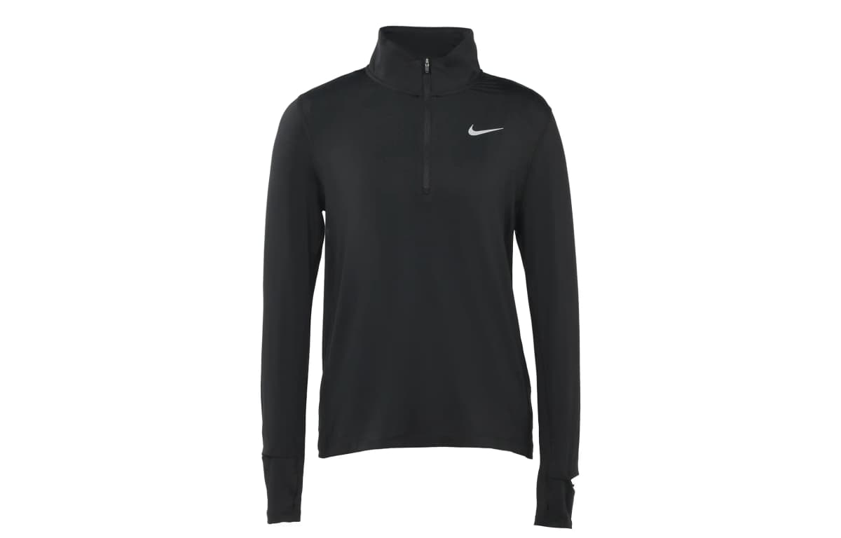 Nike Element Qadın İdman Üstü Qara
