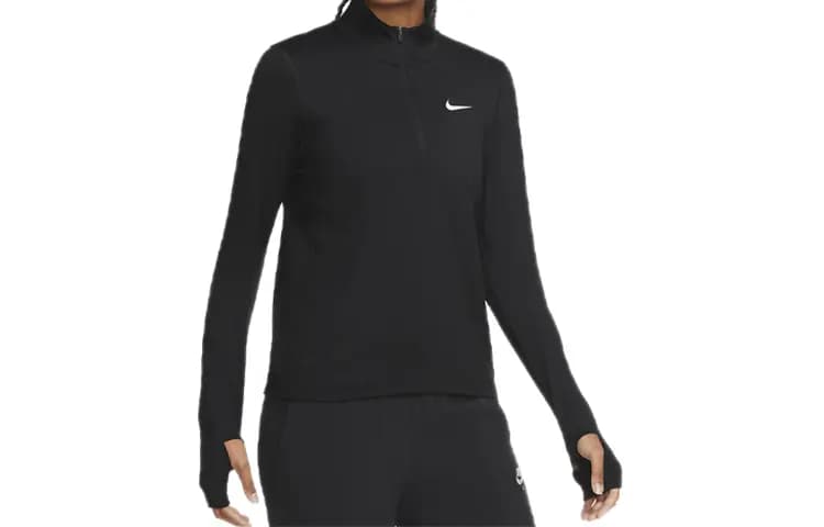 Nike Element Qadın İdman Üstü Qara 3