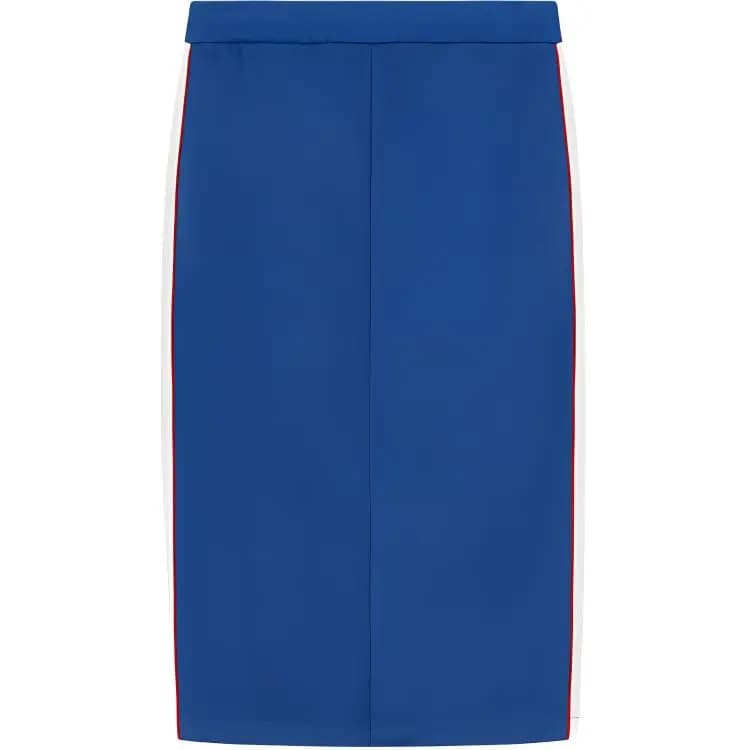 Le Coq Sportif Casual Long Skirts Women's French Blue 2