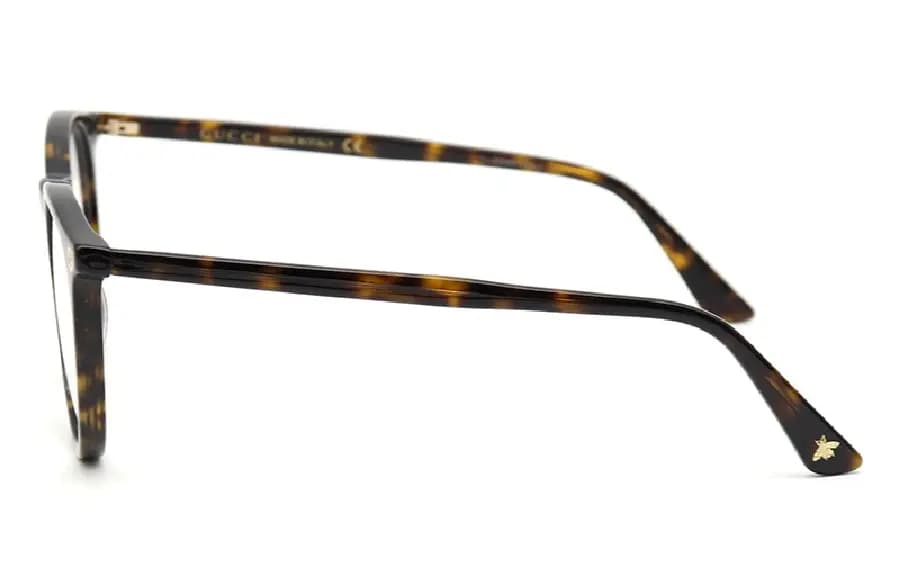 GUCCI Dəyirmi Eynək Çərçivəsi Unisex Qara 4