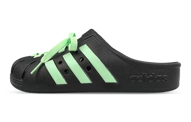 adidas Adilette Unisex Terlik Qara/Yaşıl