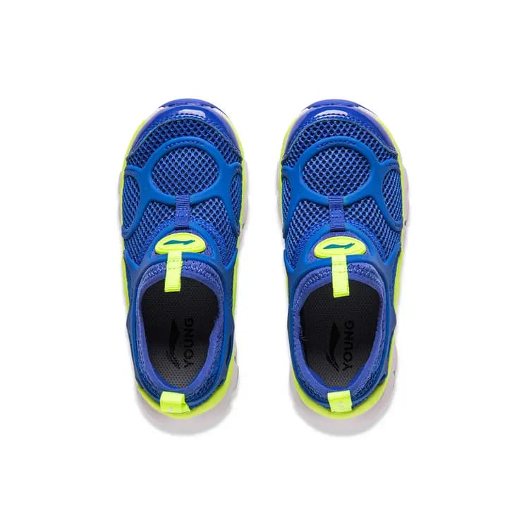 LINING YOUNG Sports Life Collection Cushioning Rebound Low-Top Kids Lifestyle Shoes Sea Sapphire Blue Kids' 5