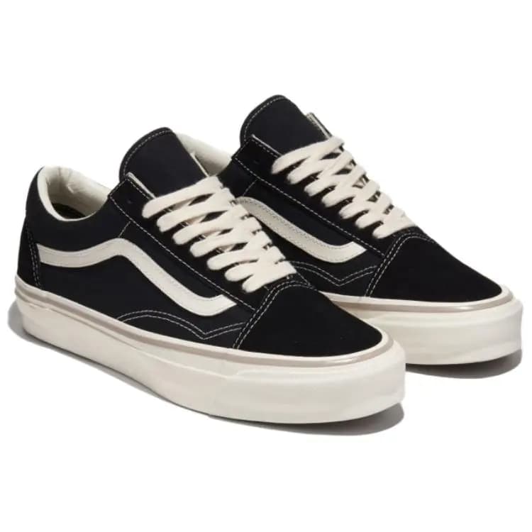 Vans Old Skool Kətan Ayaqqabı Unisex Qara 3