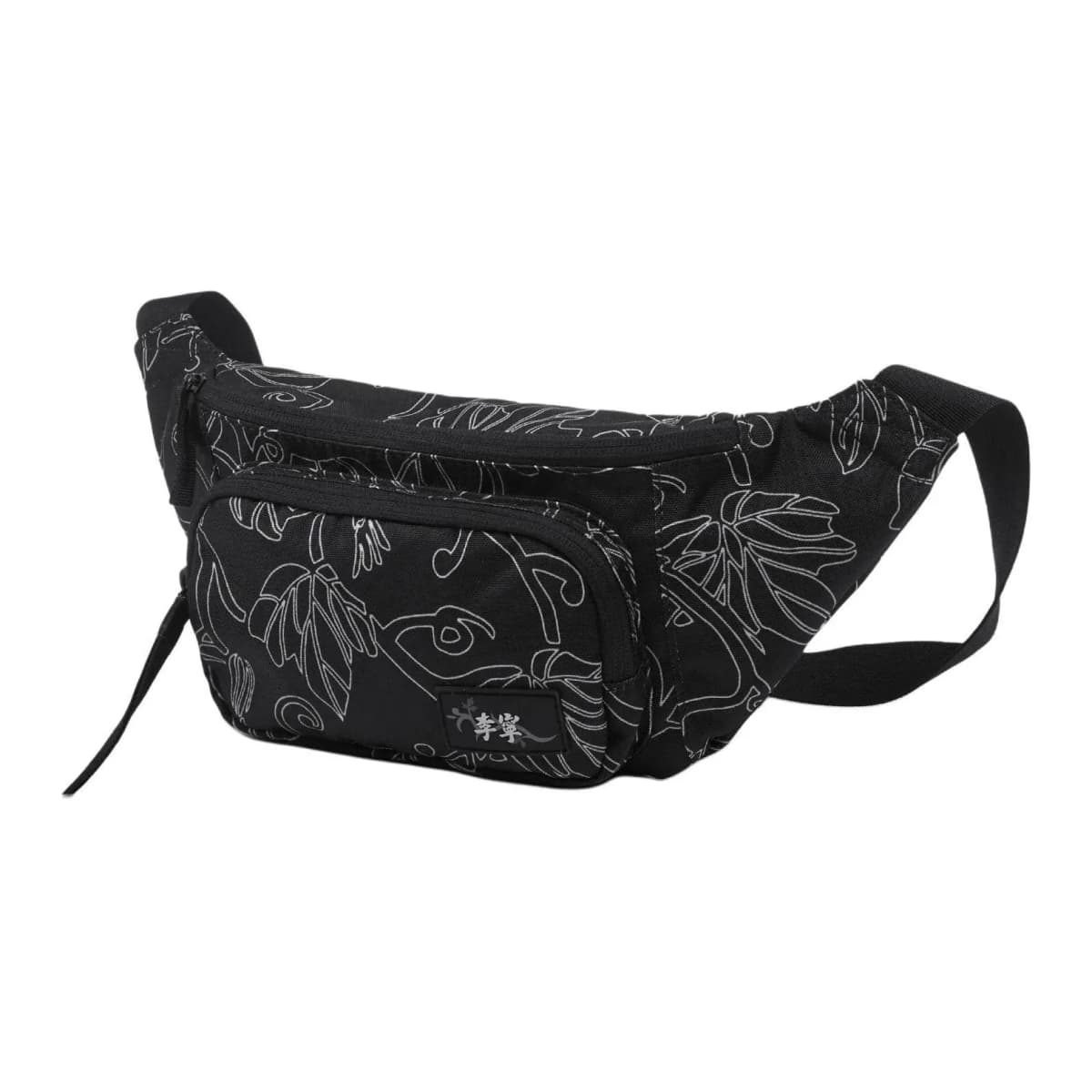LiNing Çin Mədəniyyəti Seriyası Sinə Çantası Unisex Qara 2