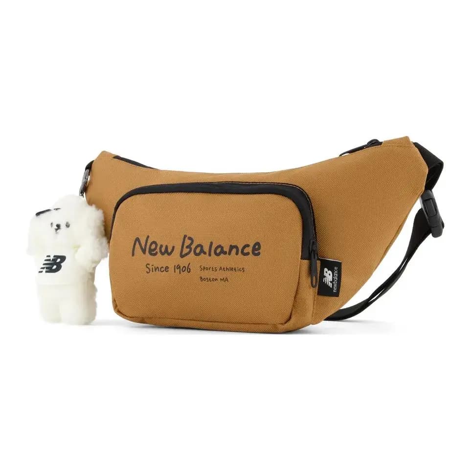 New Balance Fabric Fanny Pack Regular Unisex Brown 2