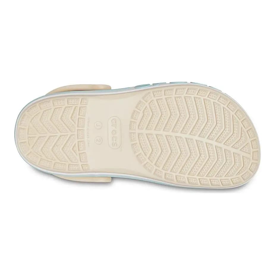 Crocs Bayaband Slip Resistant Children's Sandals Ecru Kids' 6