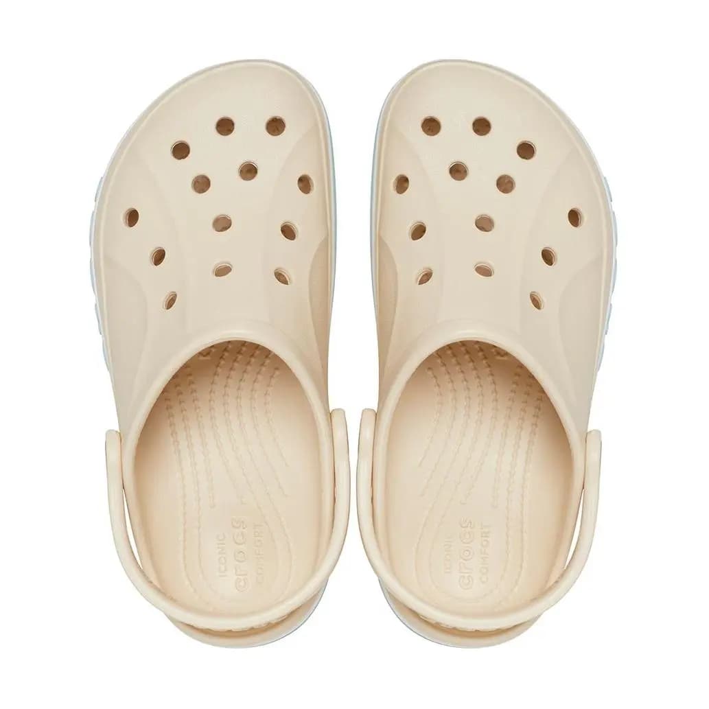 Crocs Bayaband Slip Resistant Children's Sandals Ecru Kids' 4