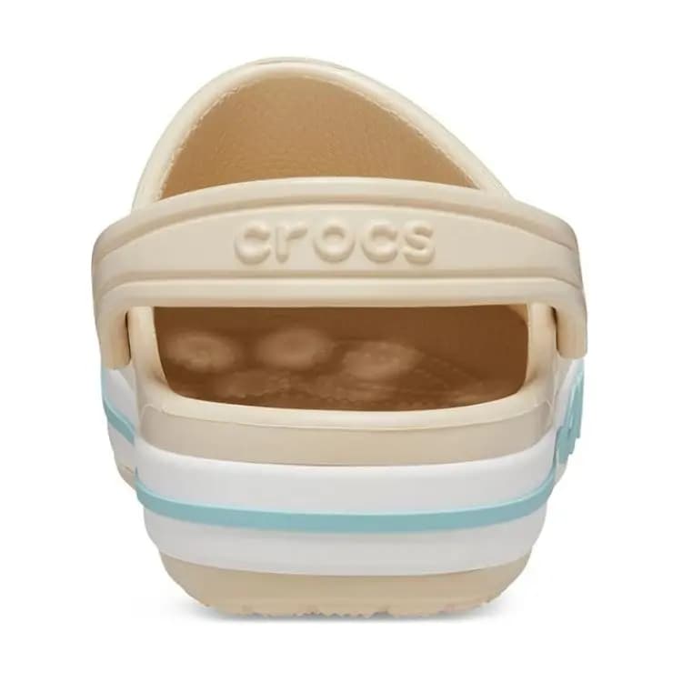 Crocs Bayaband Slip Resistant Children's Sandals Ecru Kids' 5