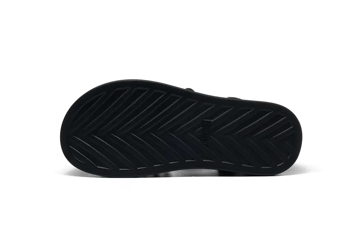 HLA Thick Sole Sandals Women's New Simple Versatile Soft Sole Elastic Band Beach Roman Sandals 5