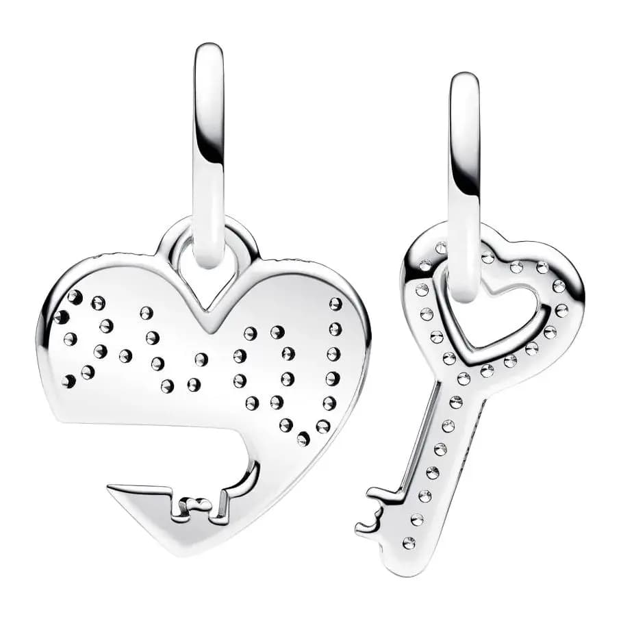 Pandora Heart Decoration Charm Qadın Gümüş 2