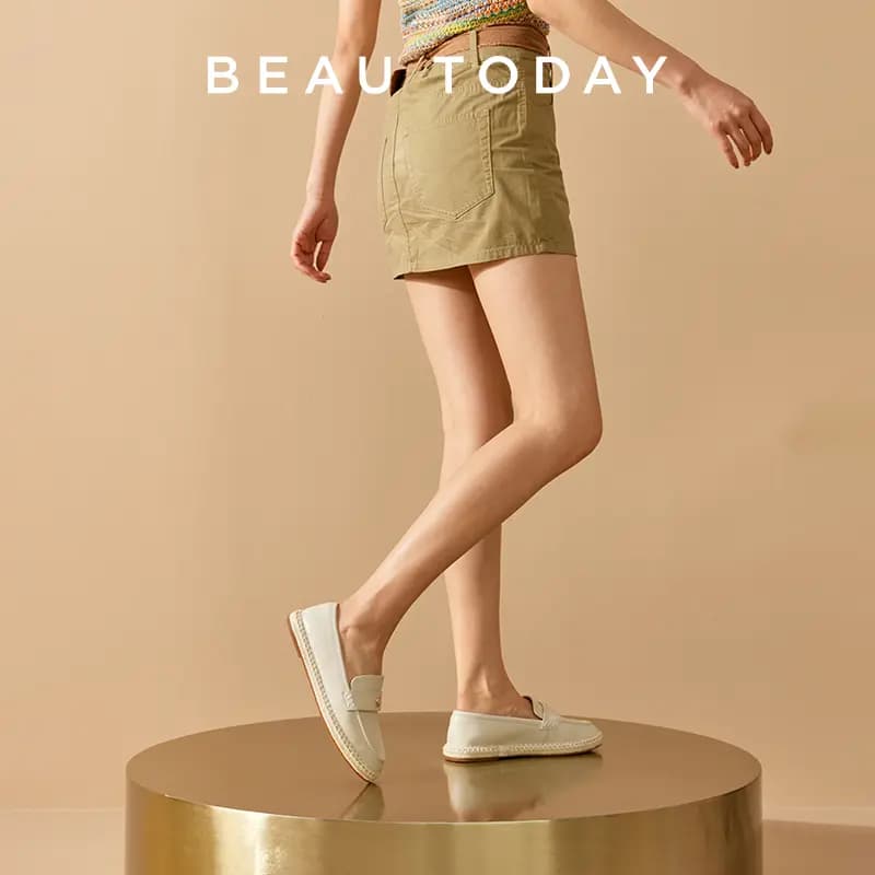 Beau Today Espadrilles Women's Ecru 11