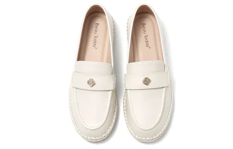 Beau Today Espadrilles Women's Ecru 5