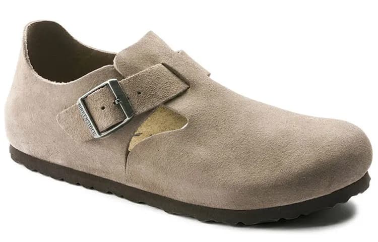 Birkenstock London Suede Taupe 3