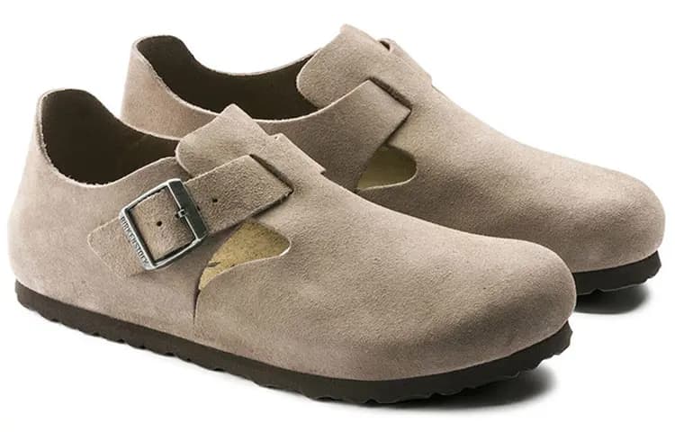 Birkenstock London Suede Taupe 4