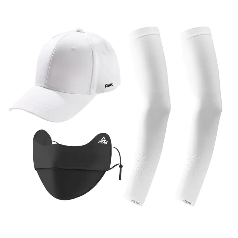 Peak Glow-in-the-Dark Outdoor Cycling UV-Protective Nylon Sun Sleeves Unisex 11