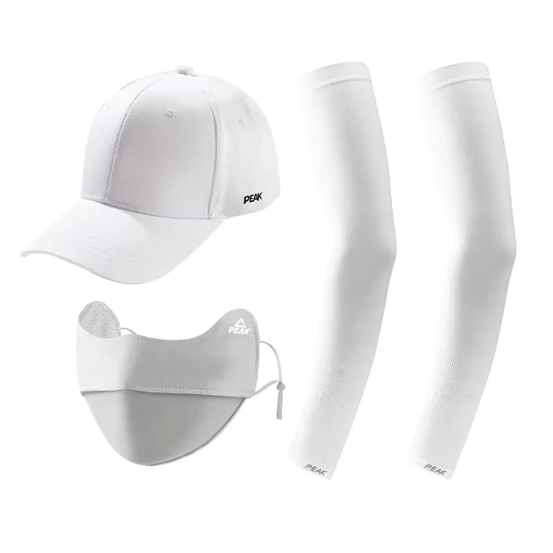 Peak Glow-in-the-Dark Outdoor Cycling UV-Protective Nylon Sun Sleeves Unisex 12