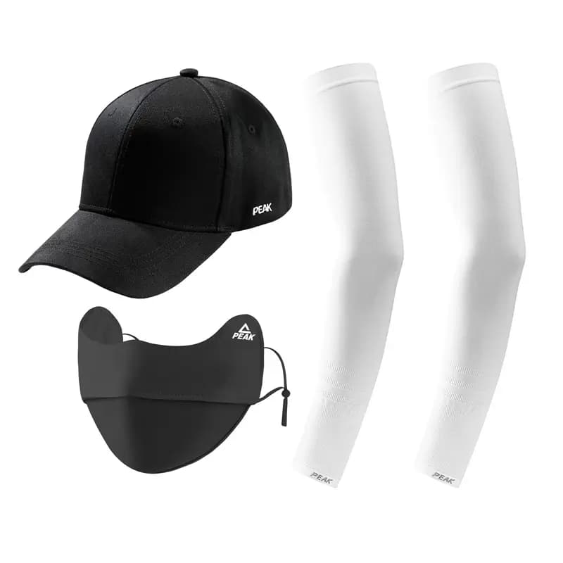 Peak Glow-in-the-Dark Outdoor Cycling UV-Protective Nylon Sun Sleeves Unisex 9