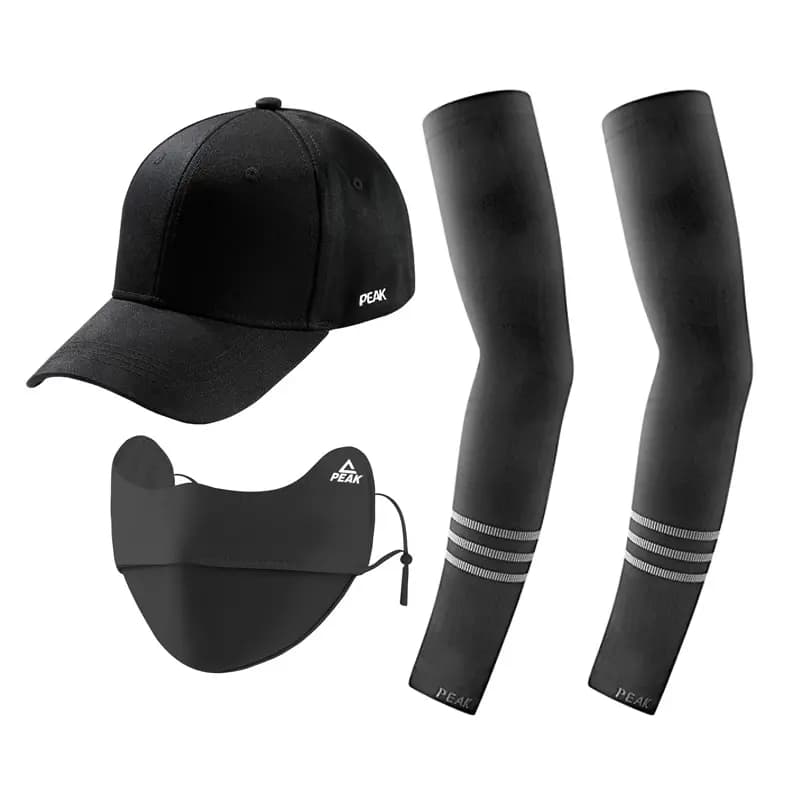 Peak Glow-in-the-Dark Outdoor Cycling UV-Protective Nylon Sun Sleeves Unisex 5