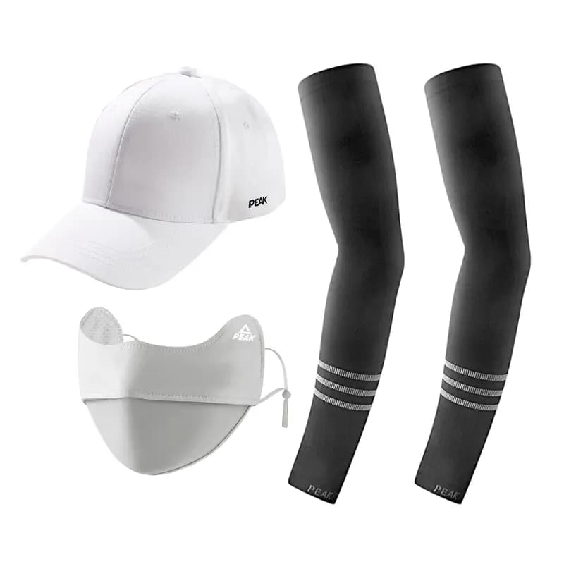 Peak Glow-in-the-Dark Outdoor Cycling UV-Protective Nylon Sun Sleeves Unisex 8