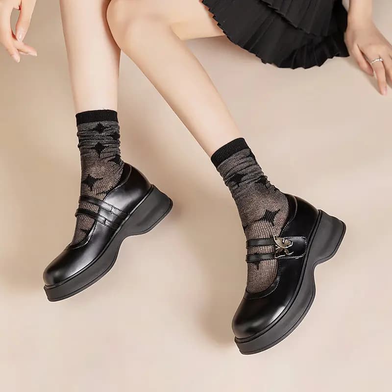 JOSINY Mary Jane Shoes 5cm Women's 6