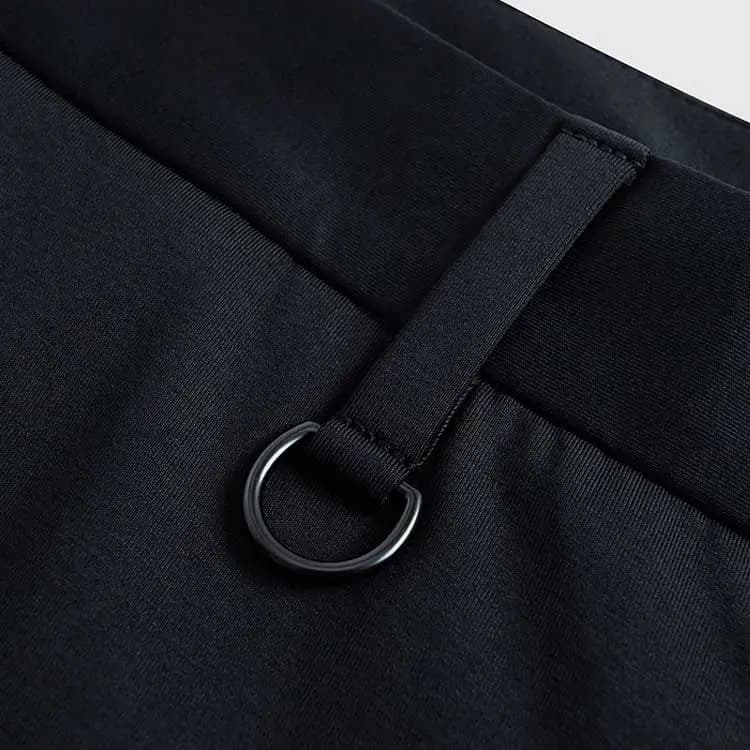KARL LAGERFELD Slim-Fit Kişi Şalvarı Qara 6