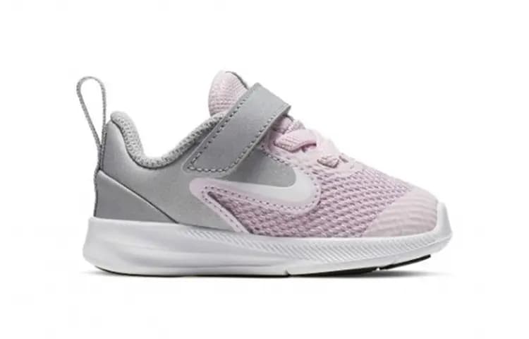 Nike Downshifter 9 Uşaq Qaçış Ayaqqabısı Çəhrayı/Boz 2