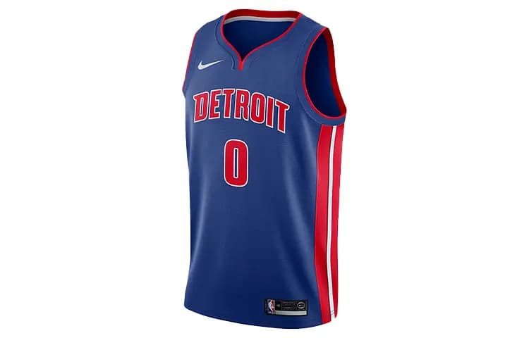 Nike NBA Detroit Pistons Drummond Kişi Basketbol Forması Mavi