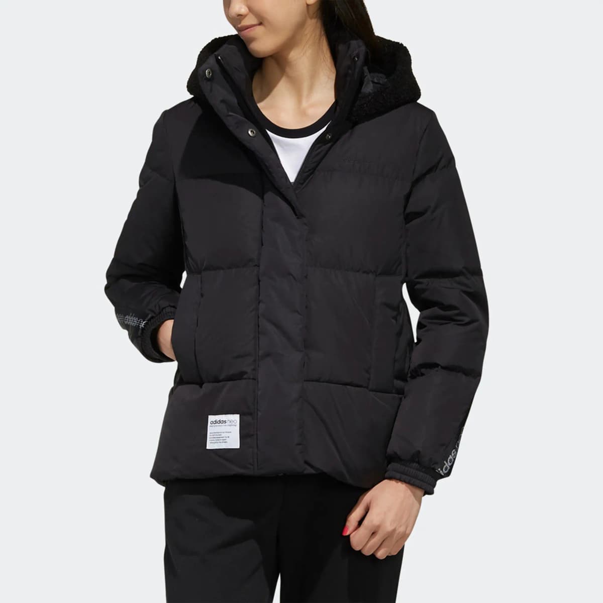 Adidas Neo Qadın Pencəyi Qara 3