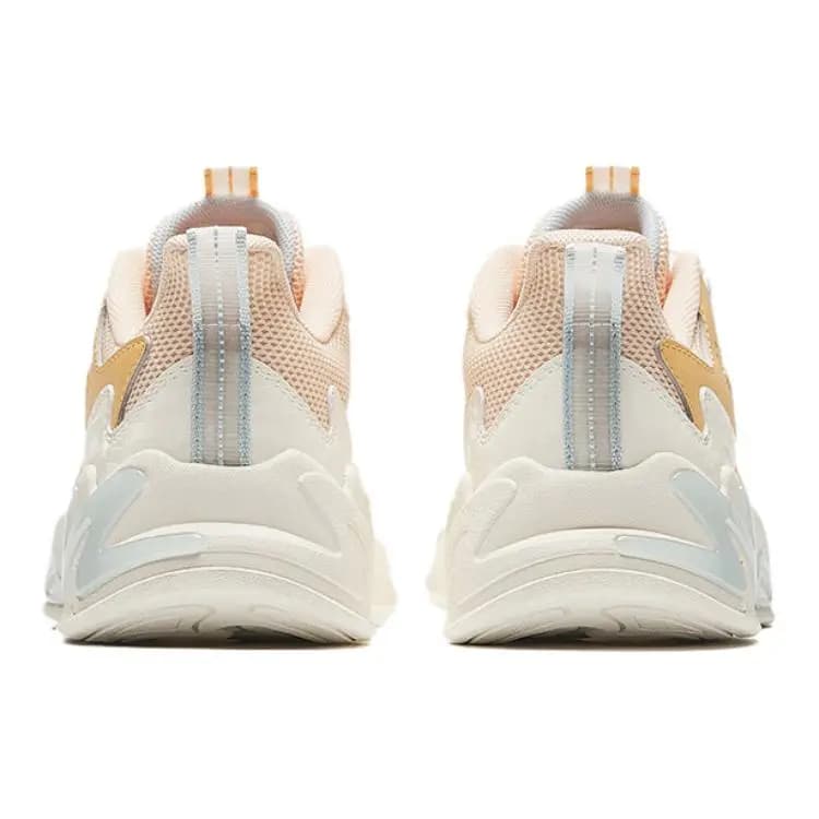 Anta Kids Low-Top Uşaq Qaçış Ayaqqabısı Ağ/Qəhvəyi 5