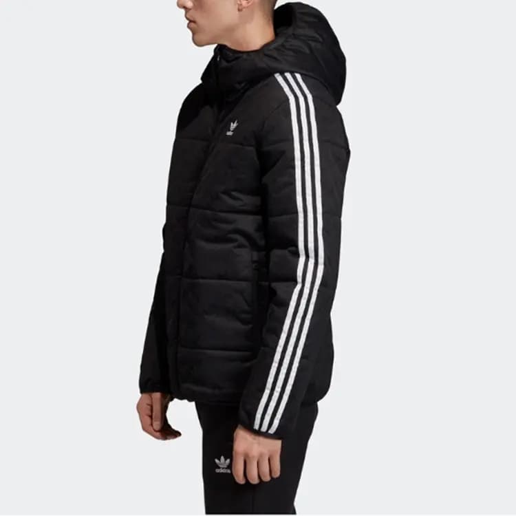 adidas Originals Kişi Puffer Pencək Qara 6