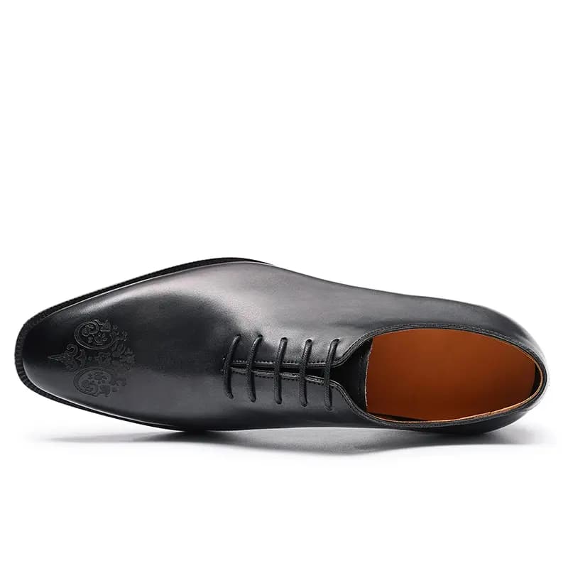 ASTON M.JAZZ Top Layer Leather British Carved Business Handmade Dress Shoes Men's 13