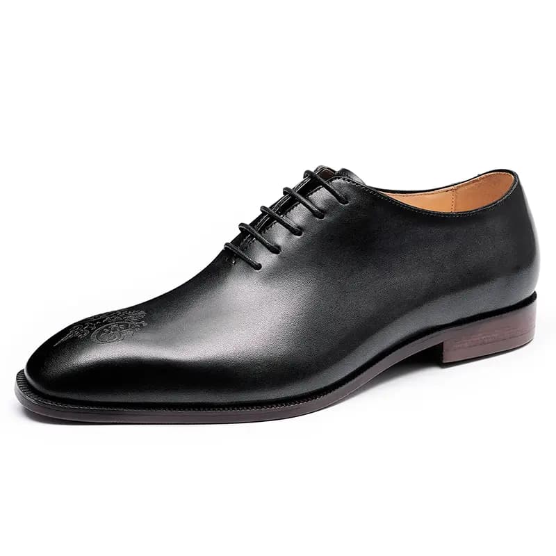 ASTON M.JAZZ Top Layer Leather British Carved Business Handmade Dress Shoes Men's 9
