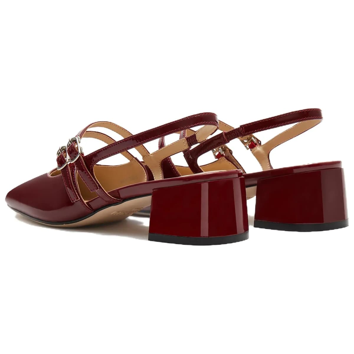 Staccato Chunky Heel Qadın Mary Jane Ayaqqabısı 5sm 3