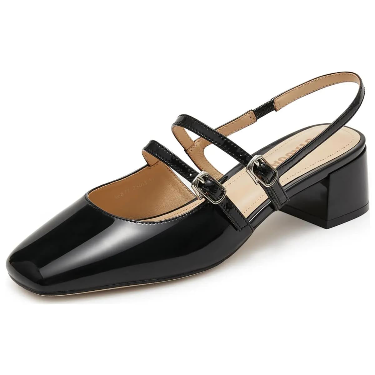Staccato Chunky Heel Qadın Mary Jane Ayaqqabısı 5sm 6