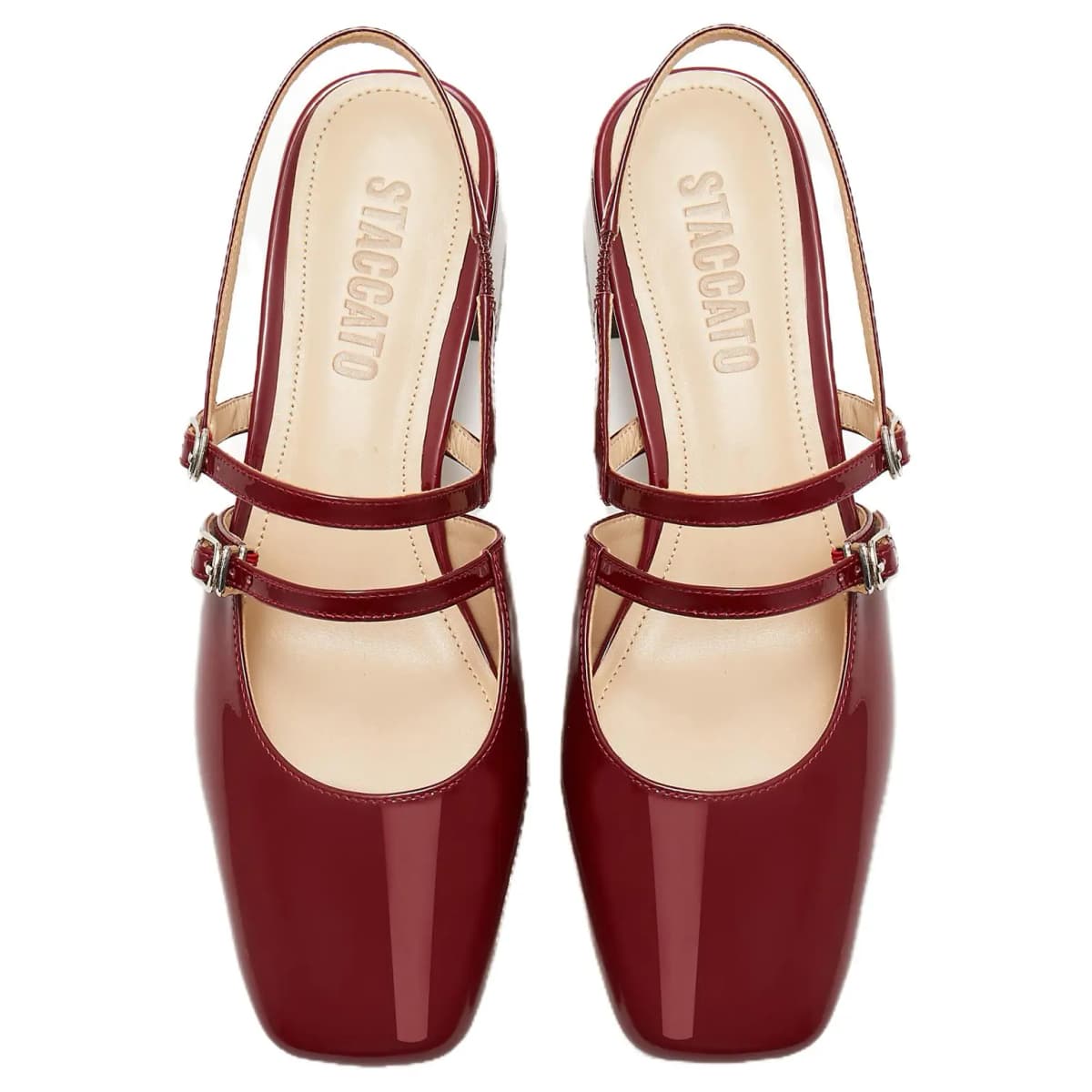 Staccato Chunky Heel Qadın Mary Jane Ayaqqabısı 5sm 4