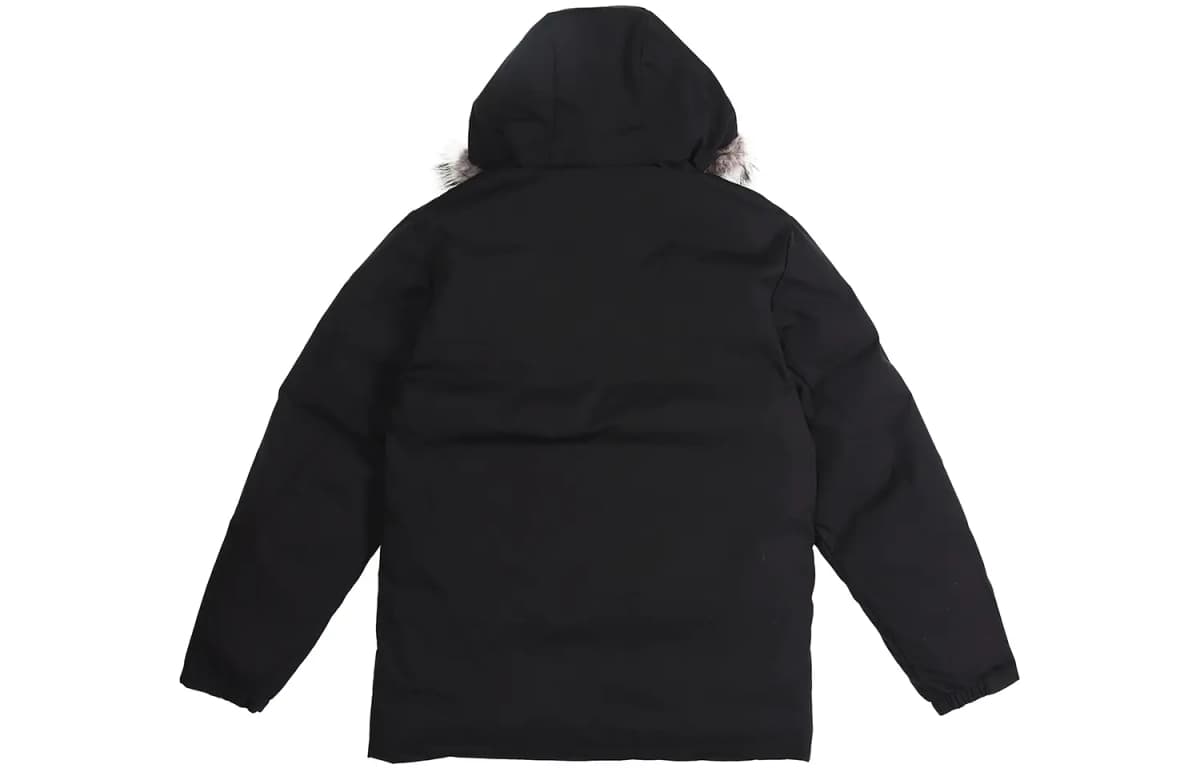 adidas Kapüşonlu Puffer Pencək Kişi Qara 2