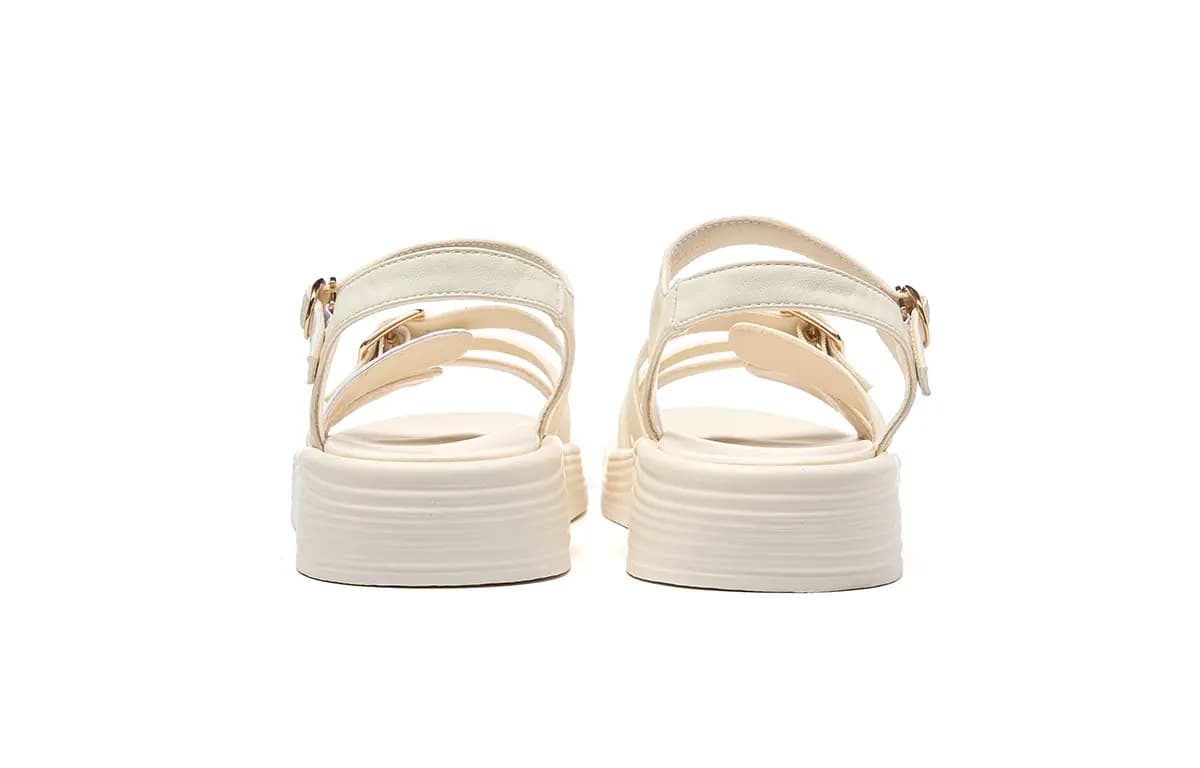 HLA Platform Roman Sandals For Women's-French One-Strap Commute Soft Sole Slippers 12