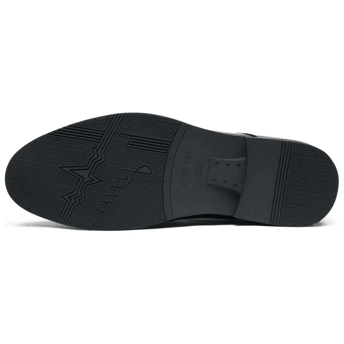 AOKANG Cow Leather Business Versatile Breathable Commuter Formal Dress Shoes Men's Black 5