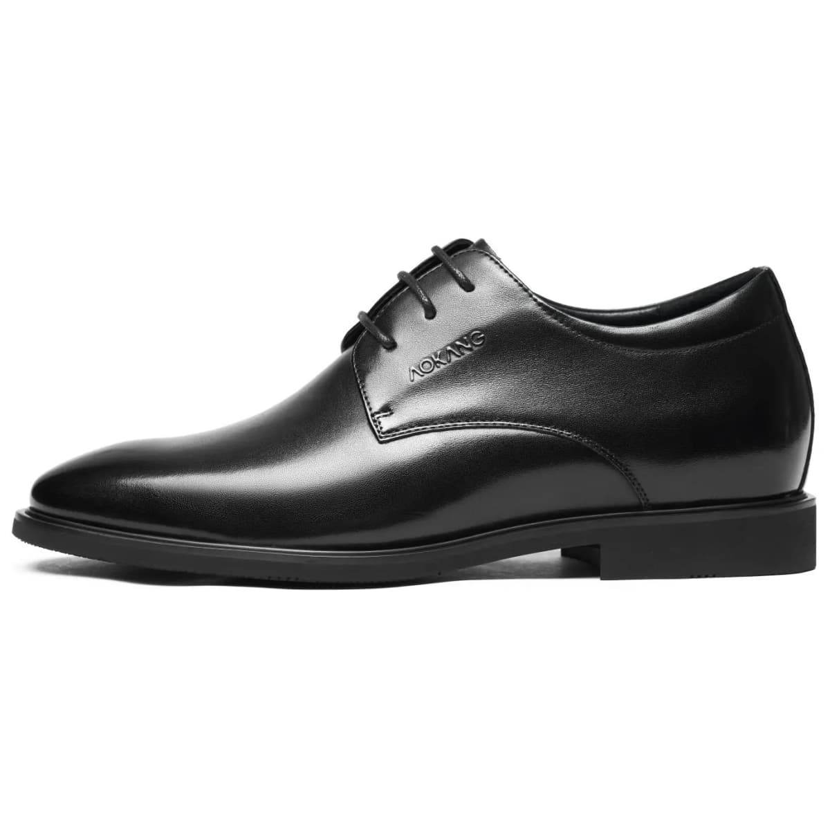 AOKANG Cow Leather Business Versatile Breathable Commuter Formal Dress Shoes Men's Black