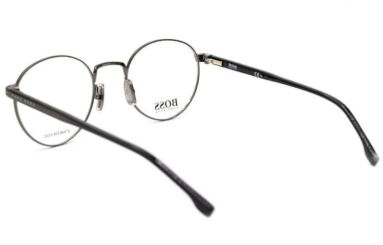 HUGO BOSS Eynək Çərçivəsi Kişi Tünd Metal 3